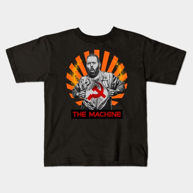 bert kreischer the machine Kids T-Shirt by Modestquotes